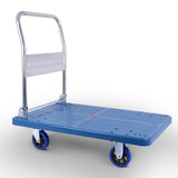 Doppy Push Cart Dolly 660 lbs, Foldable Moving Platform Truck with Swivel Wheels for Loading