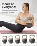 YOTTOY Soft Kettlebells, 10 lb kettlebell with Anti-Slip Base & Impact-Resistant Design - Perfect for Strength Training Kettlebells