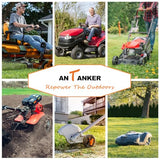 Antanker 187256 Mower Blade Compatible with Craftsman AYP 54 inch Deck Replace for Husqvarna 187256 532187256 187254 532187254, Z254F RZ54i RZ5424 YTH2454 GTH264T RZ5426, Medium Lift, 3 Pack