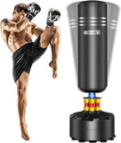 Dripex Freestanding Punching Bag 69''- 182lb Heavy Boxing Bag with Stand for Adult - Men Women Standing Boxing Bags for Home Gym
