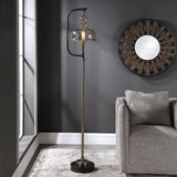 Uttermost Elieser - 1 Light Industrial Floor Lamp