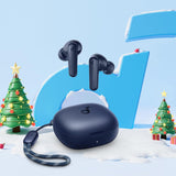 True Wireless Earbuds, 10mm Drivers with Big Bass, Bluetooth 5.3, 30H Long Playtime, Water-Resistant (Blue) Soundcore