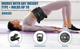 Exercise Hip Thrust Belt - Dumbbell Hip Thrust Belt, Thicken & Widen, Comfortable (black)