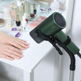 NobbiRoloc Hair Dryer Holder Stand, Blow Dryer Holder with Heavy Base Hands-Free 360 Degree Rotation, Adjustable Height Countertop Blow Dryer Holder, Good Ideas for Gifts,Birthday,Weddings,Holidays