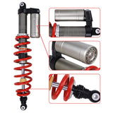 OUMURS Pair Adjustable Rear Air Shock Absorber Compatible with Polaris RZR S 800 2009-2014 Adjustable Preload, Compression Damping & Rebound Speed