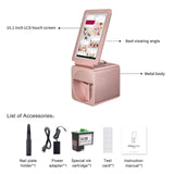Electric Nail Art Printing Machine,3D Touch Screen Mobile Nail Printing Machine w/10.1" Screen Display
