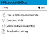 Wireless Printer, Print, Fast speeds, Easy setup HP