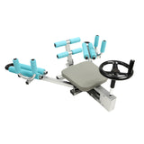 HinLIaDa Leg Stretcher, 330.7lbs Heavy Duty Split Machine for Leg Stretching, Flexibility Stretching Equipment, Leg Stretching Training Machine for Home, Gym, Ballet, Yoga, Dance, Martial Arts (Cyan) HinLIaDa