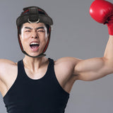 Harness Neck Support Neck Exerciser Sports Headband Weight Lifting Neck Trainer Fitness Equipment for Neck Growth and Strength Training GANAZONO