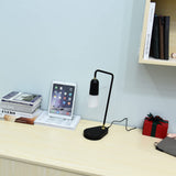 YWBL-WH Magnetic Levitation Desk Lamp, USB Charging