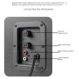 NJJOWRQ Multimedia Overweight Subwoofer Mobile Phone Plug Card Speaker Active Laptop