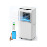 16000 BTU Portable Air Conditioners for Large Room up to 730 sq.ft 5-in-1 Smart AC Unit with WiFi APP/Remote Control, Fast Cooling, Dehumidifier, Quiet Sleep Mode, Window Kit Included