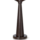 Franklin Iron Works Tremont Mid Century Modern Industrial Table Lamps 31.5" Tall Set of 2 Rich Bronze Iron Burlap Fabric Drum Shade for Living Room Bedroom House Bedside Nightstand Home Office