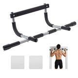 ALLY PEAKS Pull Up Bar Thickened Steel Pipe Super Heavy Duty Steel Frame Upper Workout Bar| Multi-Grip Strength for Doorway | Indoor Chin-Up Bar Fitness Trainer for Home Gym Portable (silver2) Ally Peaks