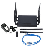 5G CPE Router with SIM Card Slot, Dual Band WiFi 6, 1000 Mbps Gigabit Ethernet, 8 High Gain Antennas, Wireless Internet for Home, Office, RV, and Travel