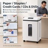 Trishintage Commercial Paper Shredder P7 Micro-Cut High Security 7 Sheets