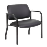 Boss Office Products Guest Chair 500 lb. Weight Capacity in Black