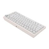Jiawu Wireless Mechanical Keyboard with PBT Keycaps (White)