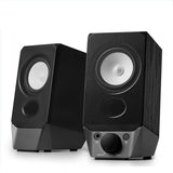BXNSDFS Computer Speakers with V5.3 AUX Input 2W+ Output Power Strong Bass USB-A for PC Tablet Laptop