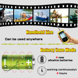 LUCKYLAKER Sonar Handheld Fish Finder Transducer Portable Water Depth Finder Boat Kayak Wireless Transducer Fish Finders