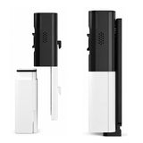 Alarm.com ADC-VDB780B Wireless Video Doorbell Camera, Battery Powered, 1080p HD, 2-Way Audio, Motion Detection, Night Vision, White/Black, Smart Chime Required
