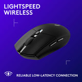 Logitech G305 Lightspeed Wireless Gaming Mouse, Hero Sensor, 12,000 DPI, Lightweight, 6 Programmable Buttons
