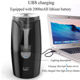 ZYQHMY Automatic Electric Pencil Sharpener Mechanical Bulk Education Office Supplies