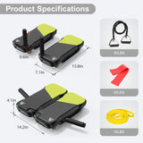 Upgrade Ab Roller Wheel Detachable Abdominal Wheel With 360° for Core Workout, Multi-Directional Abs Roller Board For Full body exercise Home Gym of All Fitness Levels, Ab Trainer with 8 Wheels