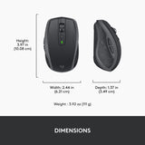 Logitech MX Anywhere 2S Bluetooth Edition Compact Wireless Mouse