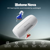iBstone Nova Hearing Aids for Seniors Adults: Superior Sound Quality - Smart Noise Cancelling - No Feedback - 1.5Hrs Charging for 100Hrs Working - Come with Anti-Lost Lanyard - Over-the-Counter