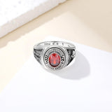 Oseew 2027 Men Custom Pattern Graduation Ring Gift Style1