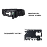 Camping Cookware Mess Kit, 17 pcs Backpacking Cooking Gear, Lightweight Camping Pots and Stove Set for 3 Person WAILAMHK