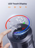 Cordless Vacuum Cleaner, 650W 55Kpa 70Mins Vacuum Cleaners for Home with Auto Mode/LED Display, Self-Standing Cordless Stick Vacuum Lightweight,Rechargeable Cordless Vacuum for Pet Hair/Carpet/Floors
