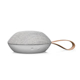 Vifa Reykjavik Bluetooth Speaker - Portable Wireless Mini Speaker with Stereo Sound, Nordic Design, Built-in Mic, Hands-Free Call, HiFi Audio (Sandstone Grey)