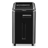 Powershred 225Ci 22-Sheet 100% Jam-Proof Crosscut Paper Shredder Commercial Grade for Office, Black 3825001 Fellowes