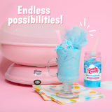 Cotton Candy Express CC1000-S Cotton Candy Machine, with 5 - 11oz. Jars of Cherry, Grape, Blue Raspberry, Orange, Pink Vanilla Floss Sugar & 50 Paper Cones Easy to Use and Clean Cotton Candy Express