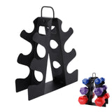 Weight Rack for Dumbbell, EXBTOKA 3 Tier Compact A-Frame Dumbbell Rack Stand Only, Dumbbell Rack, 4-12 LBS (Dumbbells not included)