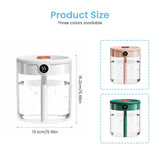 Small Cool Mist Humidifier for Bedroom, Smart Ultrasonic Personal Air Humidifiers for Adults, Easy to Clean (Pink)