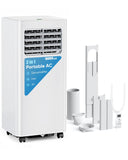 Feelfunn 10,000 BTU Portable Air Conditioners - Cools 450 Sq.Ft, 3-in-1 Portable AC with Remote Control/Sleep Mode/24H Timer, AC Unit for Bedroom, Dorms, Apartment, Window Kit Included