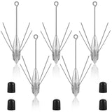 5 Pcs Sputnik Sinker Fishing Equipment Long Tail Fishing Weights Saltwater Surf Casting Sinkers | Silver Gray (6 oz) Sotiff