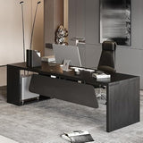 SABALON Office Desk Modern Solid Wood Office Computer Desk