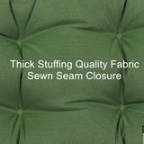 QILLOWAY Indoor/Outdoor High Back Chair Cushion