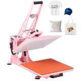 15"x15" Heat Press Machine, Semi-Auto, Adjustable Pressure