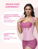 SHAPSHE Waist Trainer for Women, Tummy Control Sports Girdle, Workout Body Shaper with Adjustable Shoulder Strap