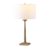 Antique Brass/White Metal Base 29-inch Dimmable Table Lamp (LED Bulbs Included) Safavieh