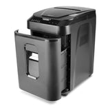 Basics 150-Sheet Autofeed Micro-Cut Paper and Credit Card Shredder, High Security Level P-4 with 8.5-Gallon Bin