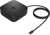 HP USB-C 100W G6, BS7S5AA#ABA, Docking Station with 100W Power Delivery & Bundle with Dockztorm Hub (USB-C, HDMI, DisplayPort, Ethernet, Nano Lock, USB-A) 5 Pack