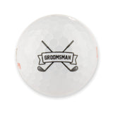 Groomsman Golf Balls, Wilson Staff Elite, Groomsmens Gifts, One Dozen Buffalo Bottle Craft