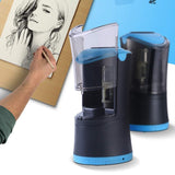 Electric Pencil Sharpener, Hole Heavy Duty Helical Blade Operated with Auto Stop Function for Kids School Classroom Office Home and Stationery Gifts