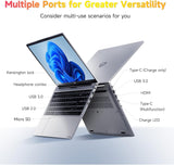NIMO 15.6" FHD IPS Ultra-Light Laptop, Intel Hexa Cores I3 (Up to 4.4GHz, beat i7-1165G7), 65W PD Fast Charge, 8GB RAM 256GB SSD, Backlit Keyboard, Fingerprint PC for Campus Nomad & Remote Work